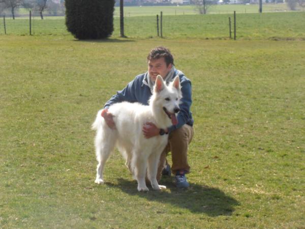 White Laska of Jackie's white Flake Farm